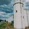 white castle under blue sky