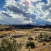 photo of plains and mountains