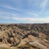 photo of mountains under blue sky