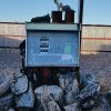 photo of old gas pump in marfa, texas