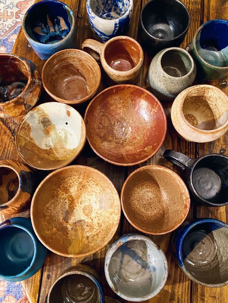 various ceramic bowls